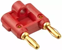 Gold Double Banana Plug